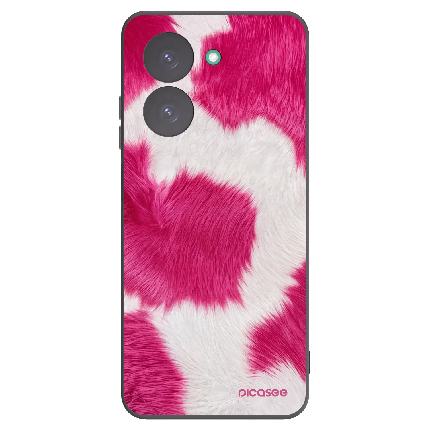 Picasee silikonski črni ovitek za Xiaomi Redmi A5 - Pink Moo