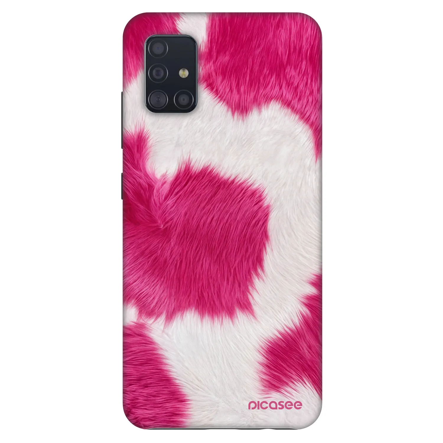 Picasee Fashion Case za Samsung Galaxy A51 A515F - Pink Moo
