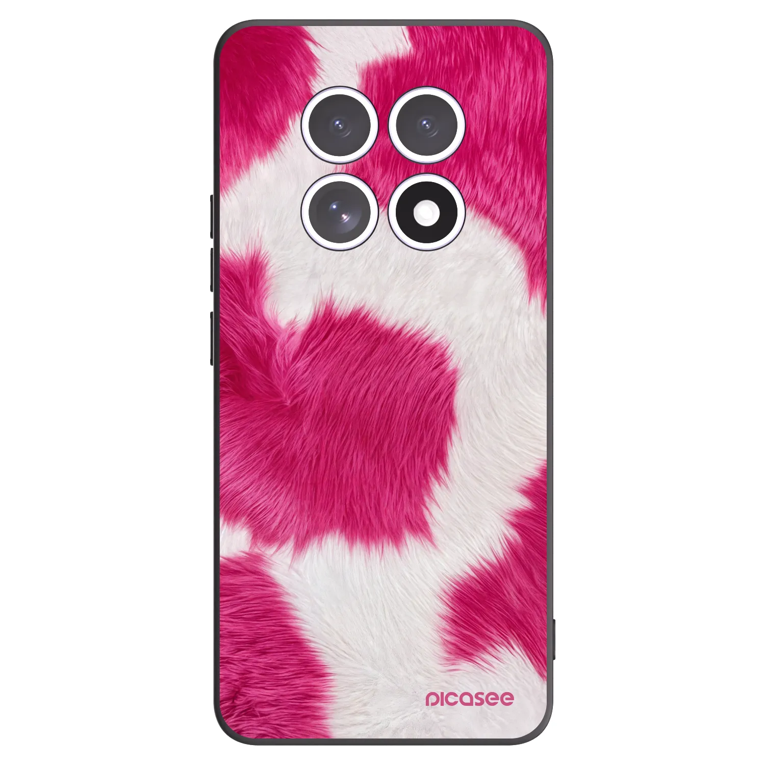 Picasee silikonski črni ovitek za Xiaomi Redmi Note 15 - Pink Moo