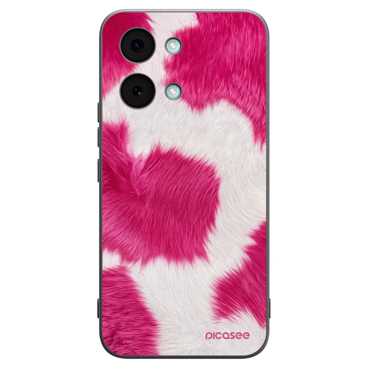 Picasee silikonski črni ovitek za Xiaomi Poco X8 Pro Max - Pink Moo