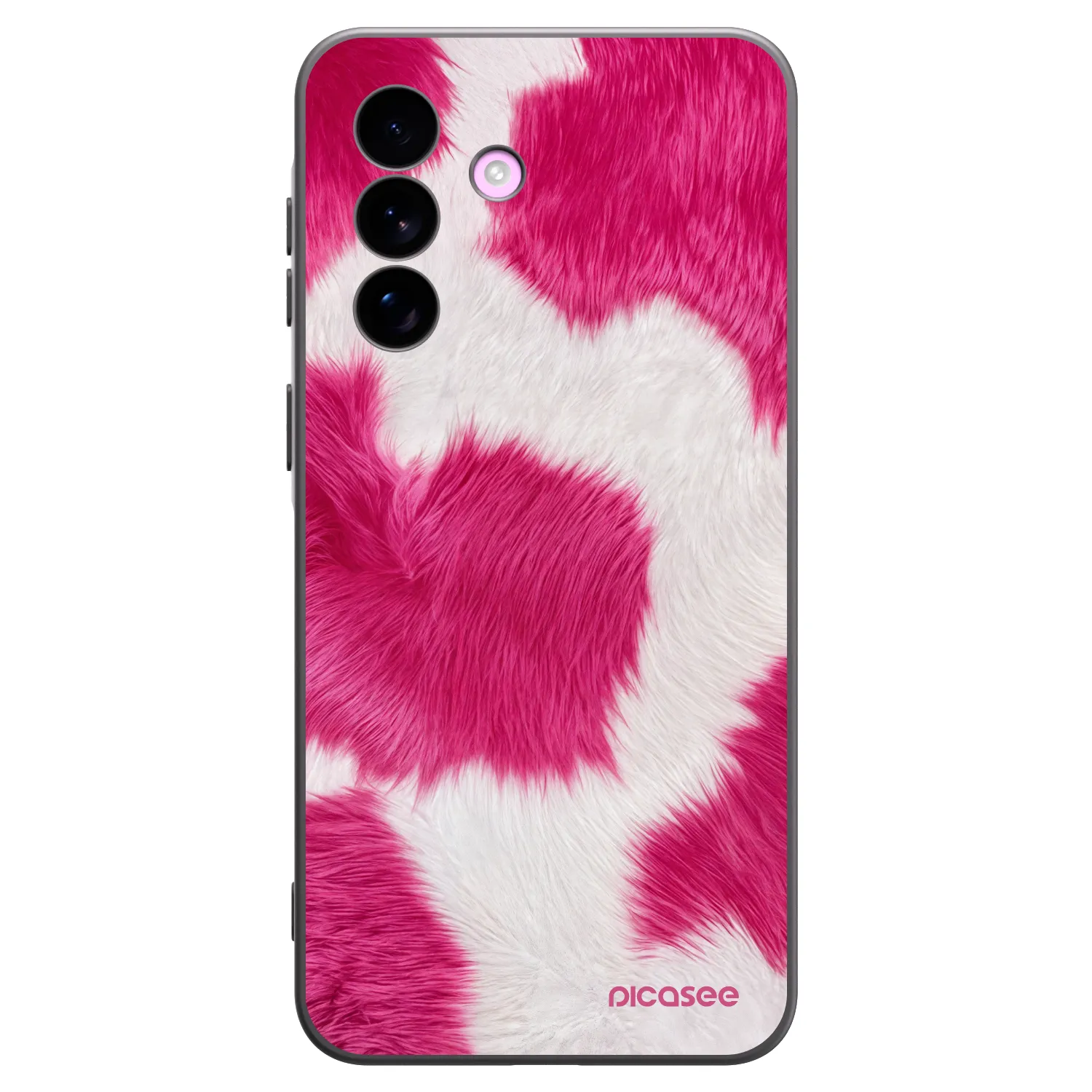 Picasee silikonski črni ovitek za Samsung Galaxy A57 5G - Pink Moo