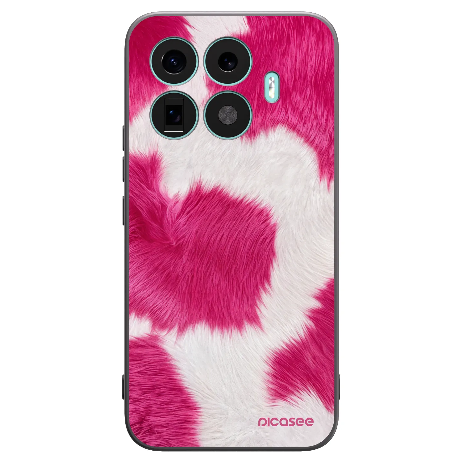 Picasee silikonski črni ovitek za Xiaomi 17T Pro - Pink Moo