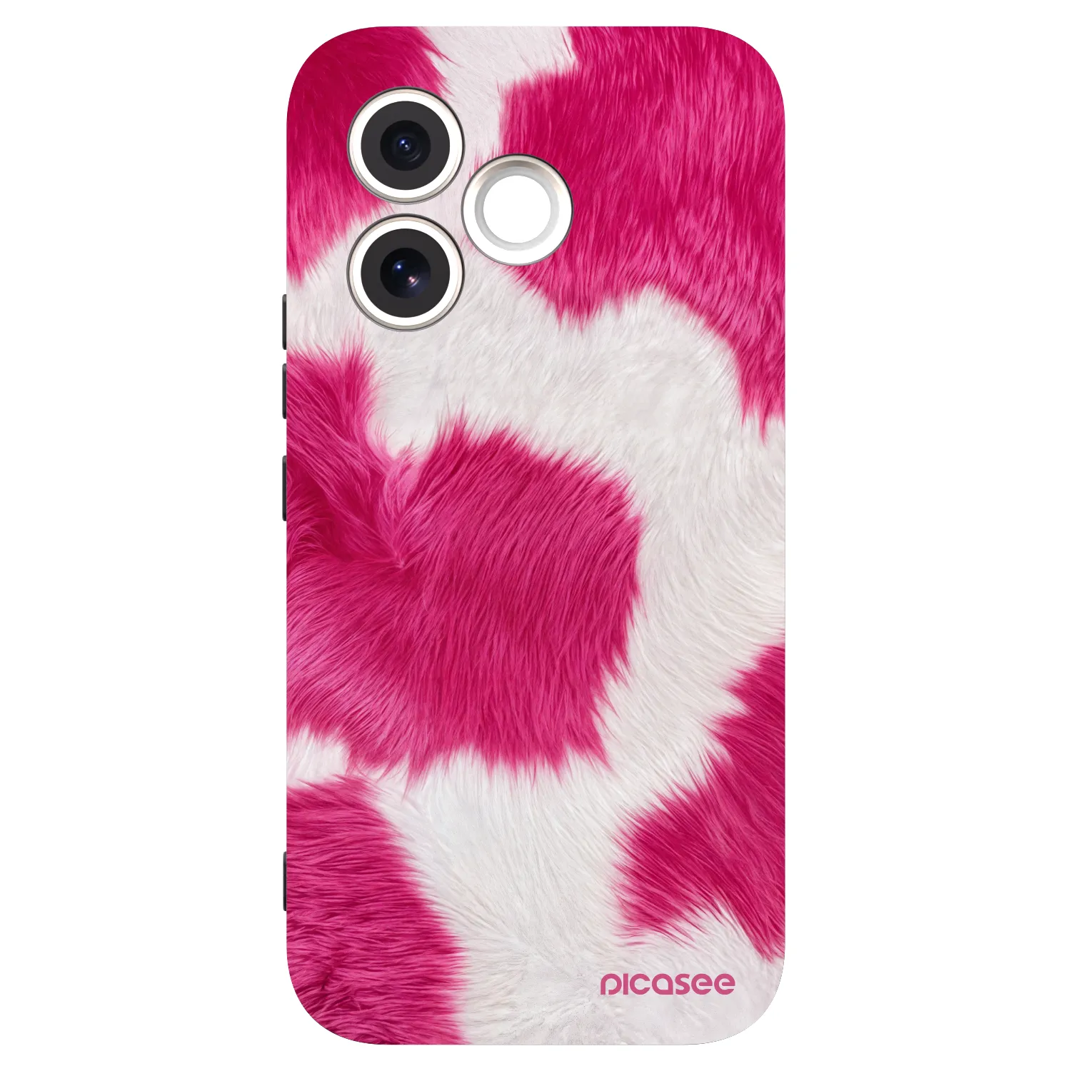 Picasee silikonski črni ovitek za Honor 600 Lite - Pink Moo