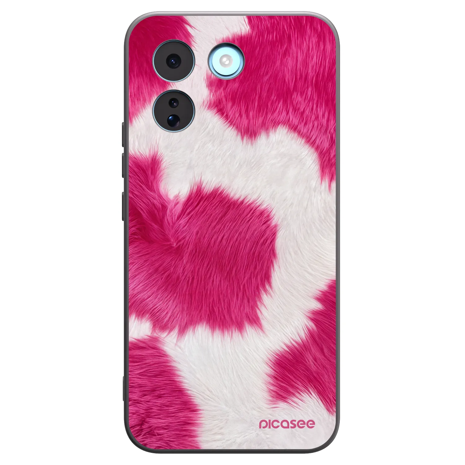 Picasee silikonski črni ovitek za Xiaomi Redmi Note 17 Pro MAX 5G - Pink Moo