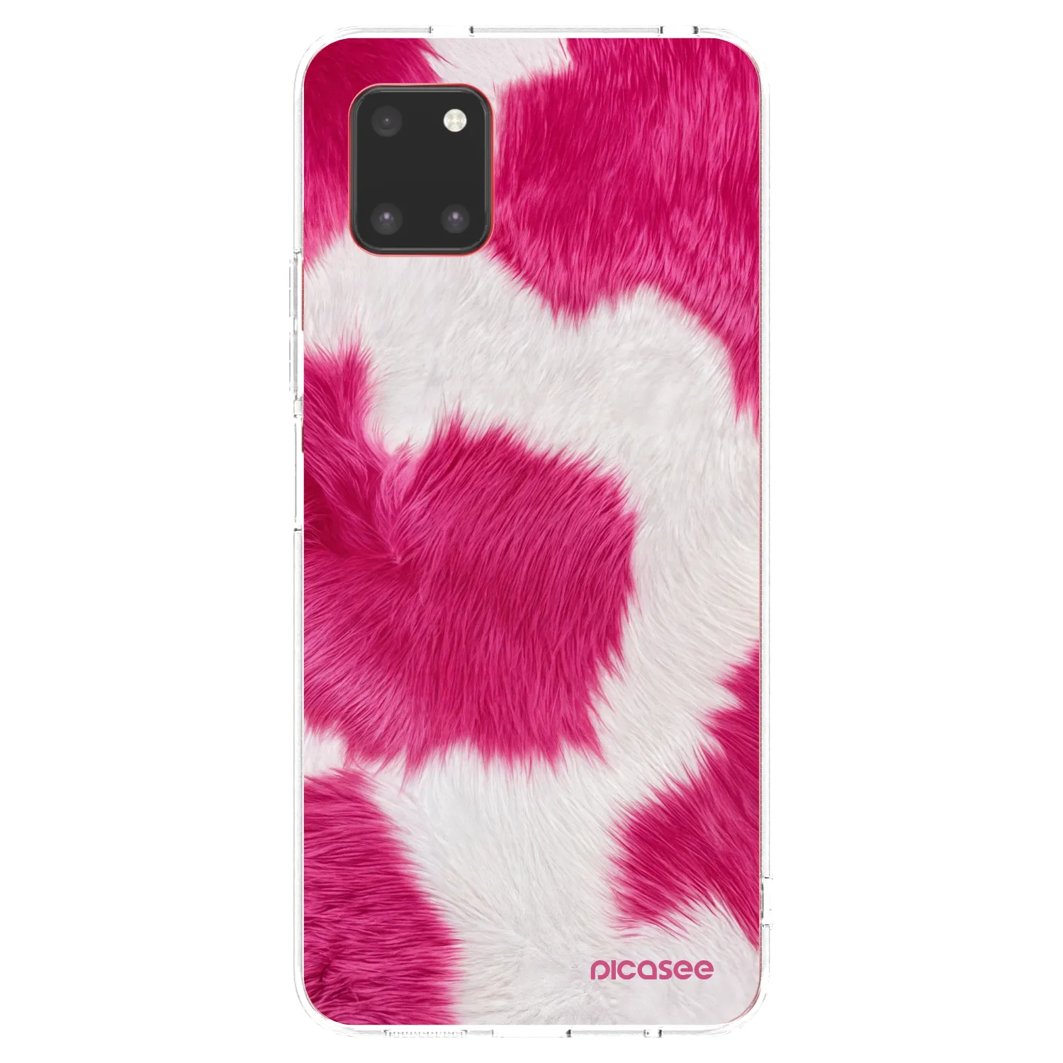 Picasee silikonski prozorni ovitek za Samsung Galaxy Note 10 Lite N770F - Pink Moo