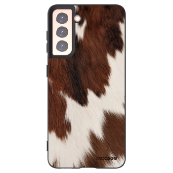 Picasee silikonski črni ovitek za Samsung Galaxy S21 5G G991B - Rustica