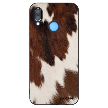 Picasee silikonski črni ovitek za Huawei P20 Lite - Rustica