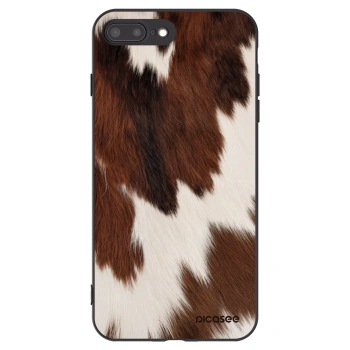 Picasee silikonski črni ovitek za Apple iPhone 8 Plus - Rustica