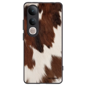 Picasee silikonski črni ovitek za Vivo V50 Lite 5G - Rustica