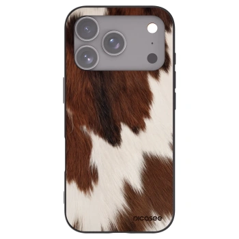 Picasee silikonski črni ovitek za Apple iPhone 17 Pro - Rustica