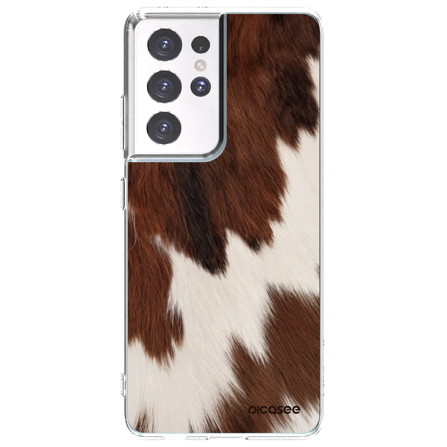 Picasee silikonski prozorni ovitek za Samsung Galaxy S21 Ultra 5G G998B - Rustica