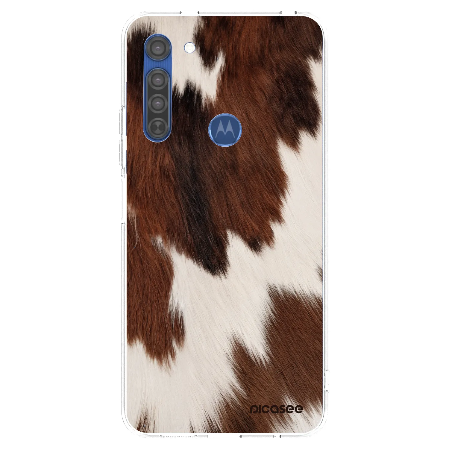 Picasee silikonski prozorni ovitek za Motorola Moto G8 - Rustica
