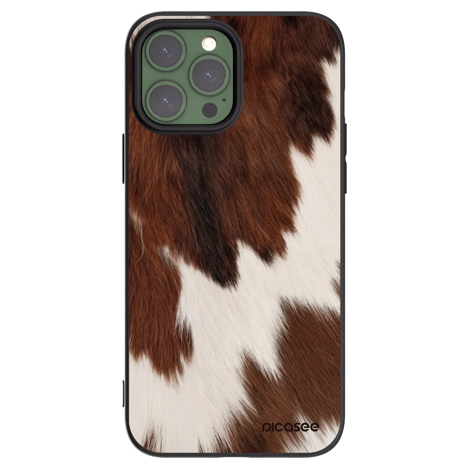 Picasee silikonski črni ovitek za Apple iPhone 13 Pro Max - Rustica
