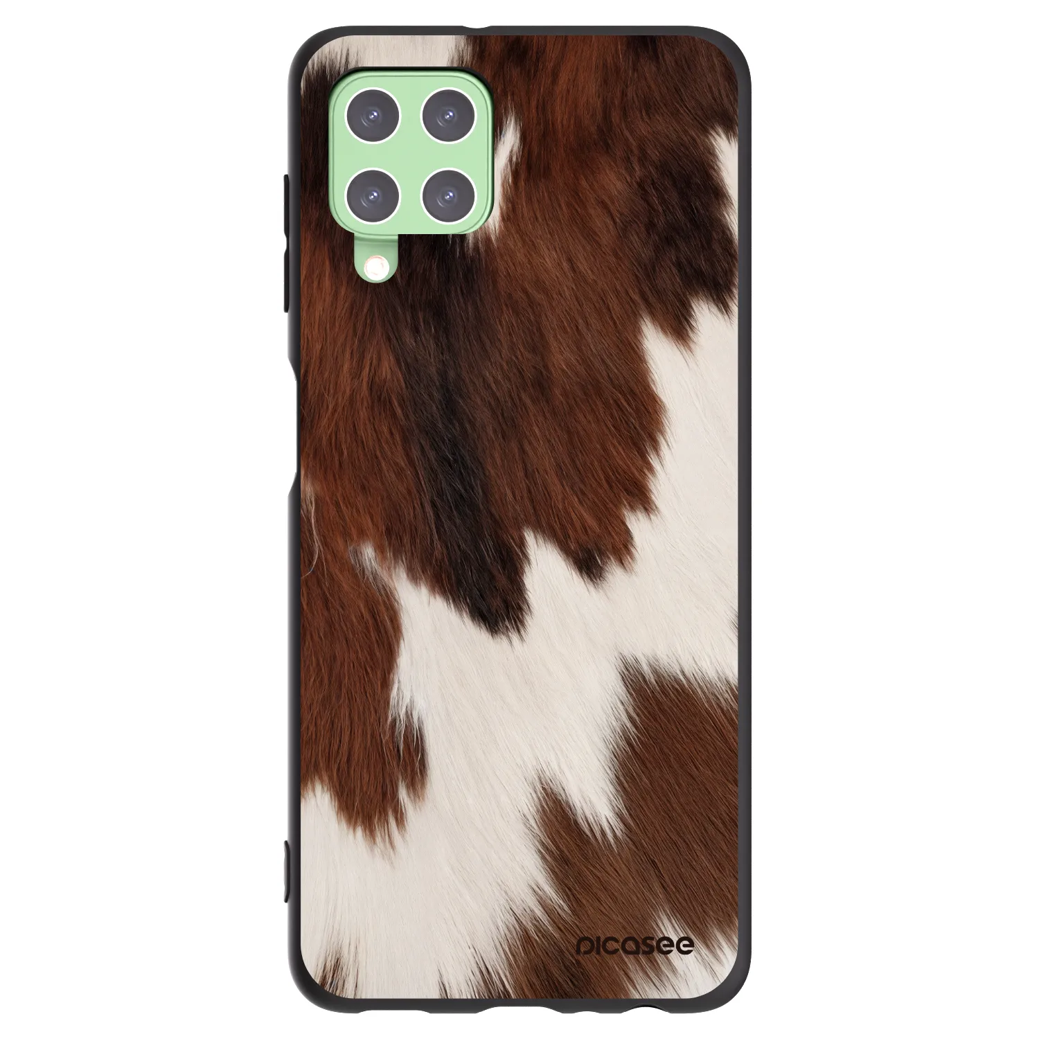 Picasee silikonski črni ovitek za Samsung Galaxy A22 A225F 4G - Rustica