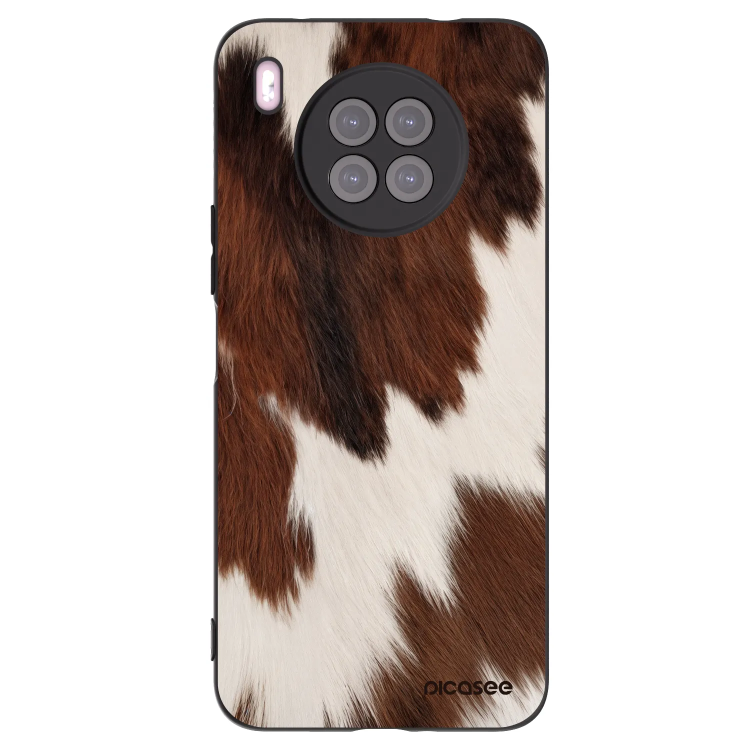 Picasee silikonski črni ovitek za Huawei Nova 8i - Rustica