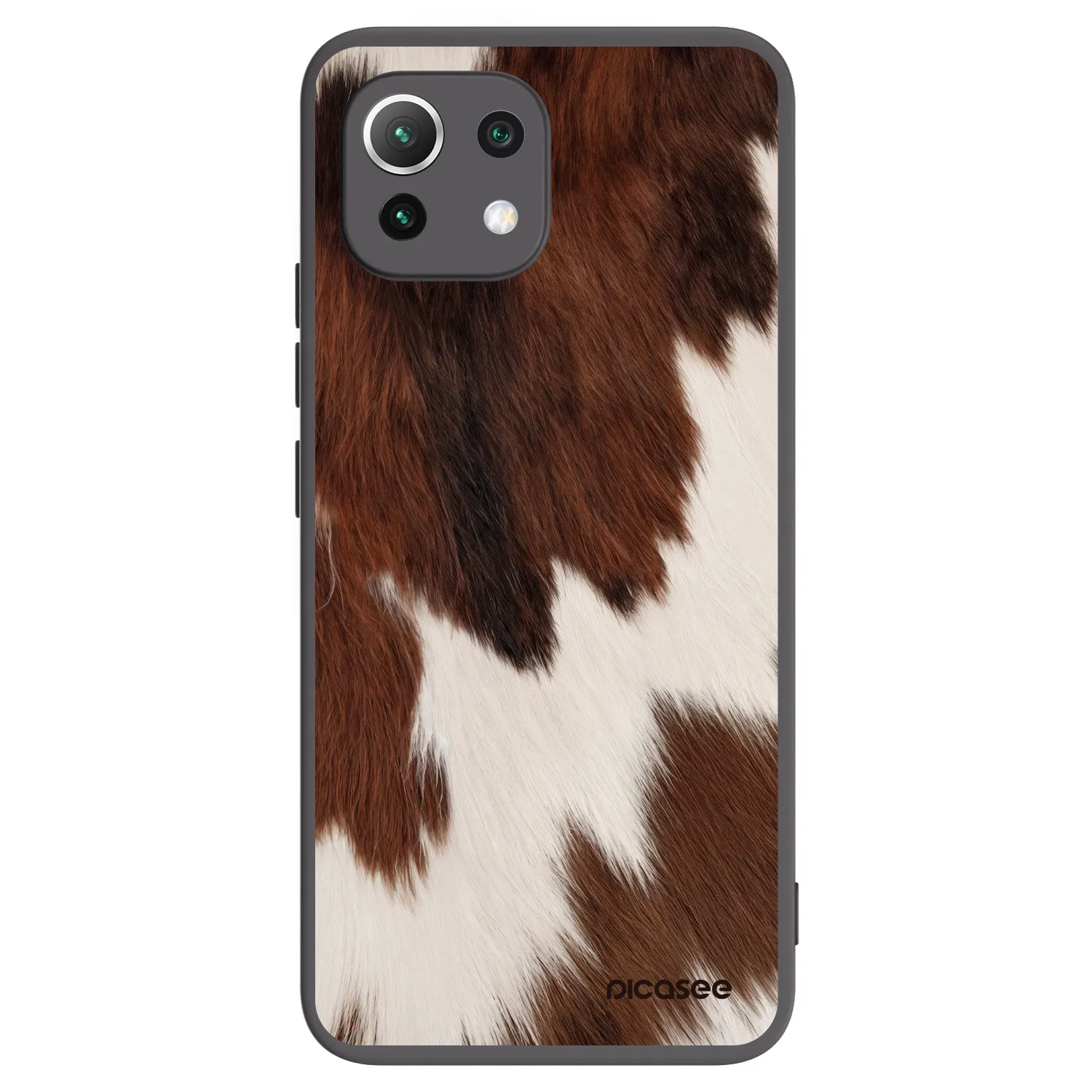 Picasee silikonski črni ovitek za Xiaomi 11 Lite 5G NE - Rustica