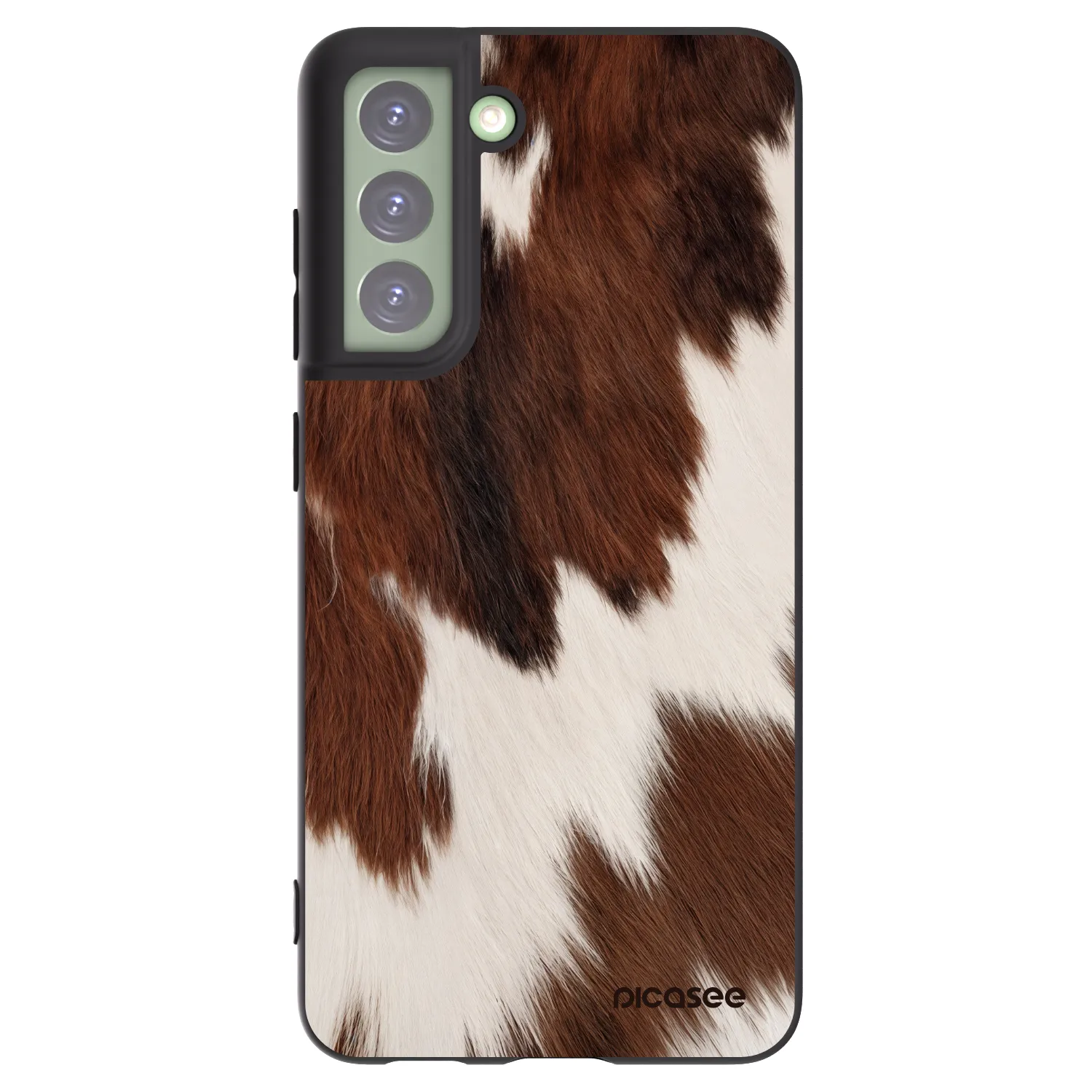 Picasee silikonski črni ovitek za Samsung Galaxy S21 FE 5G - Rustica