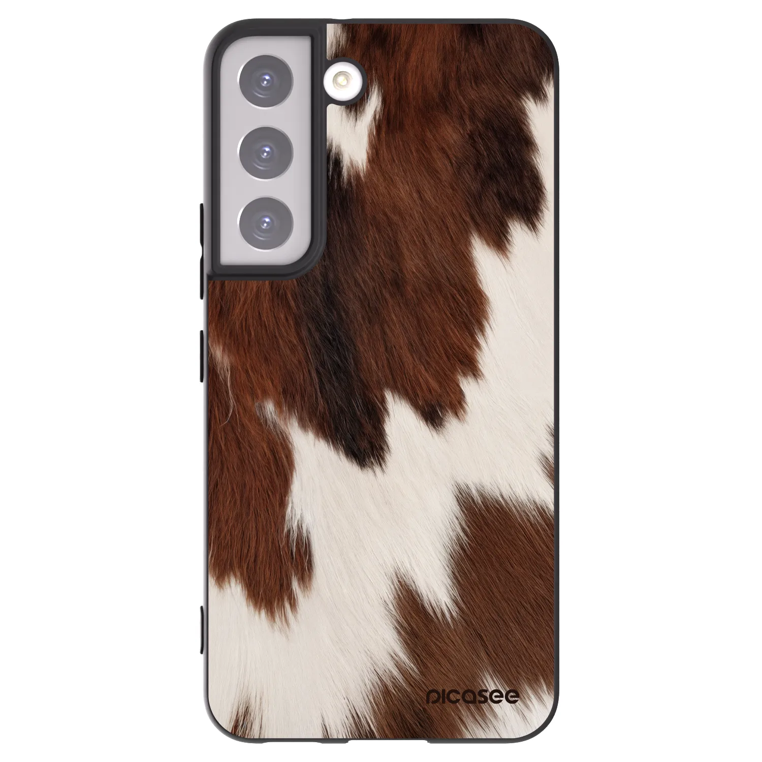 Picasee silikonski črni ovitek za Samsung Galaxy S22 5G - Rustica