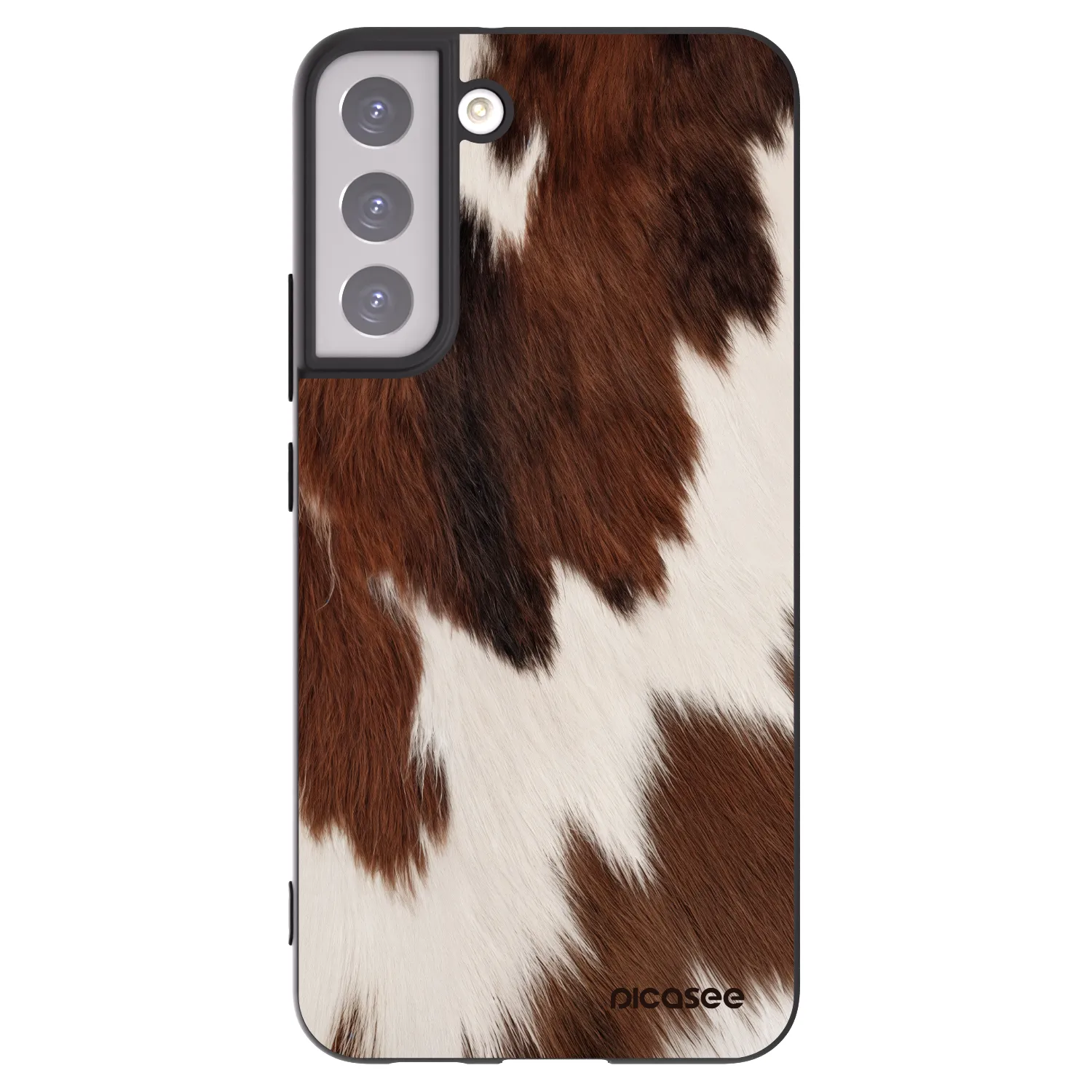 Picasee silikonski črni ovitek za Samsung Galaxy S22+ 5G - Rustica