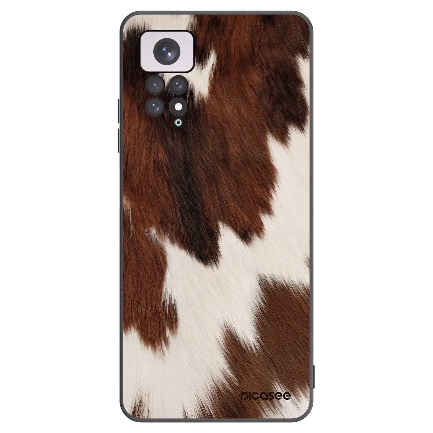 Picasee silikonski črni ovitek za Xiaomi Redmi Note 11 - Rustica