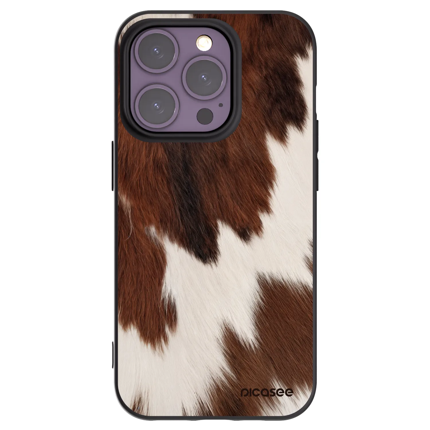 Picasee silikonski črni ovitek za Apple iPhone 14 Pro - Rustica