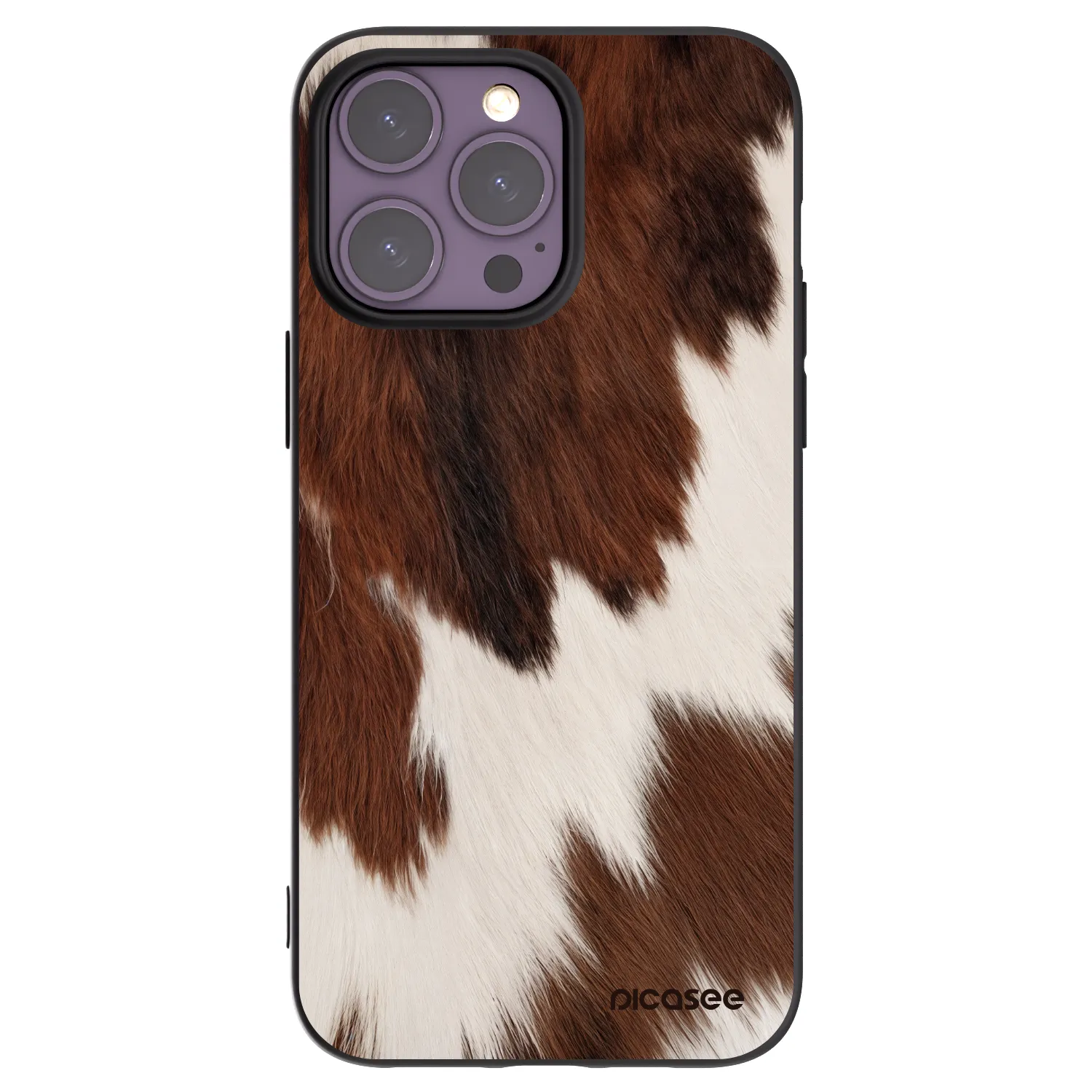 Picasee silikonski črni ovitek za Apple iPhone 14 Pro Max - Rustica
