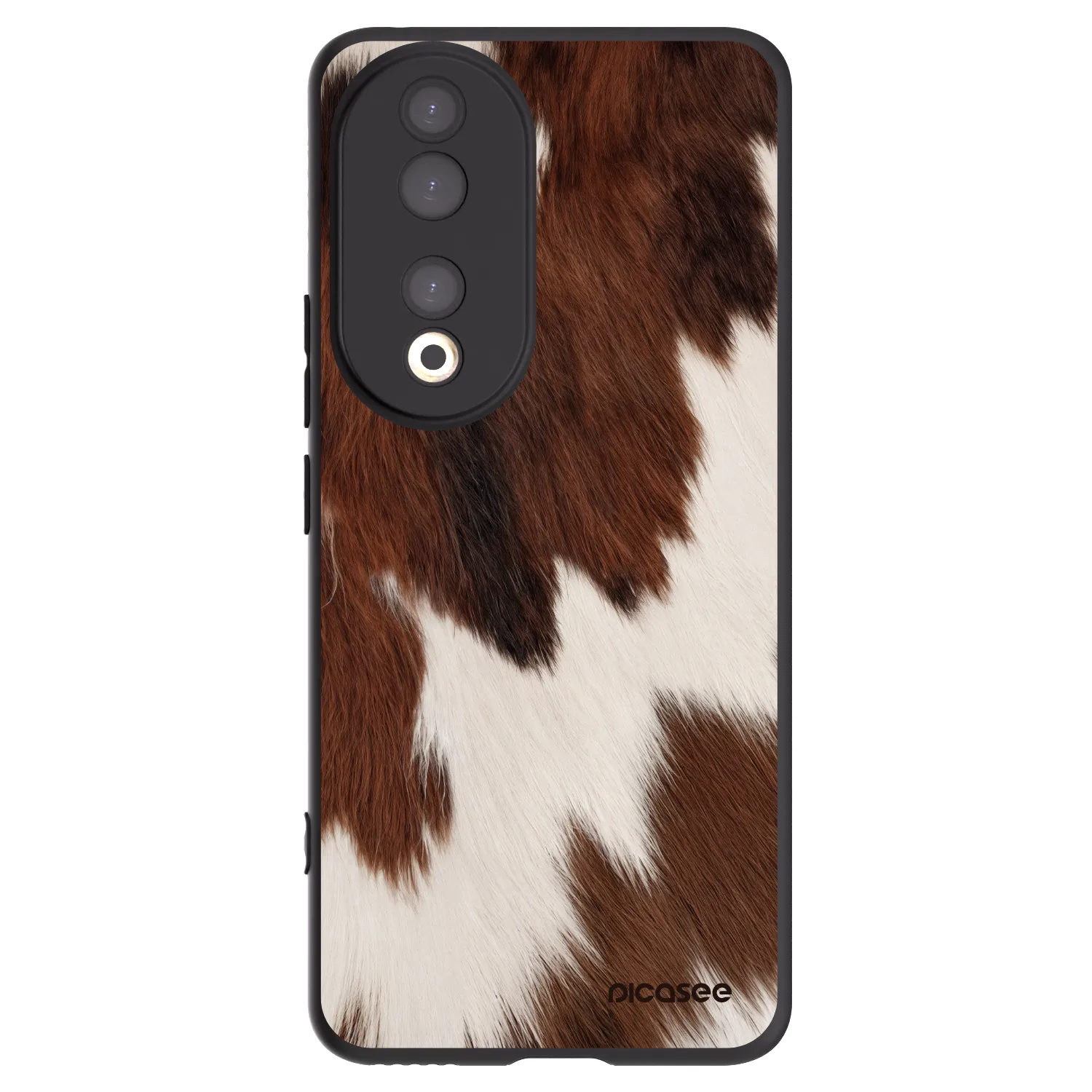 Picasee silikonski črni ovitek za Honor 90 5G - Rustica