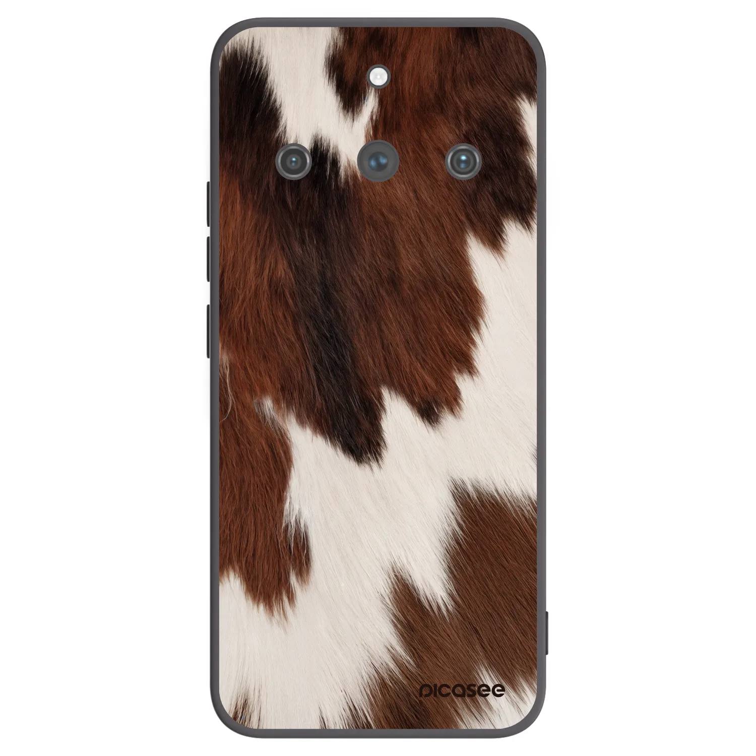 Picasee silikonski črni ovitek za Realme 11 Pro+ - Rustica