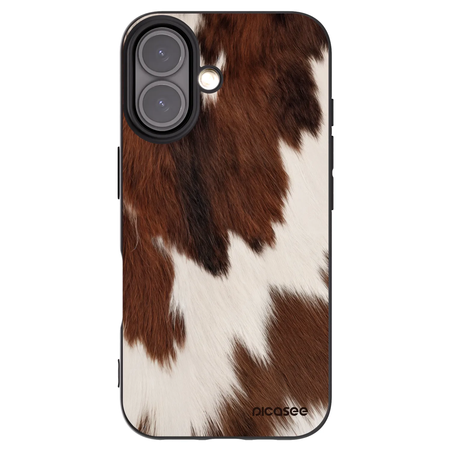 Picasee silikonski črni ovitek za Apple iPhone 16 - Rustica