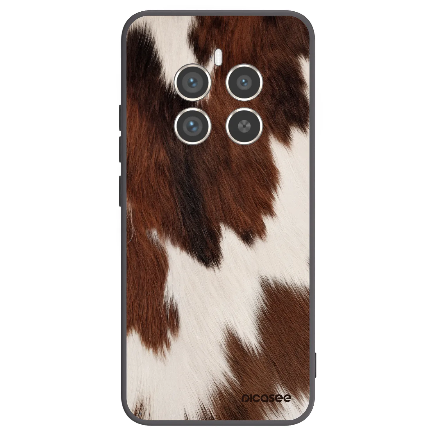 Picasee silikonski črni ovitek za Realme 12 Pro 5G - Rustica