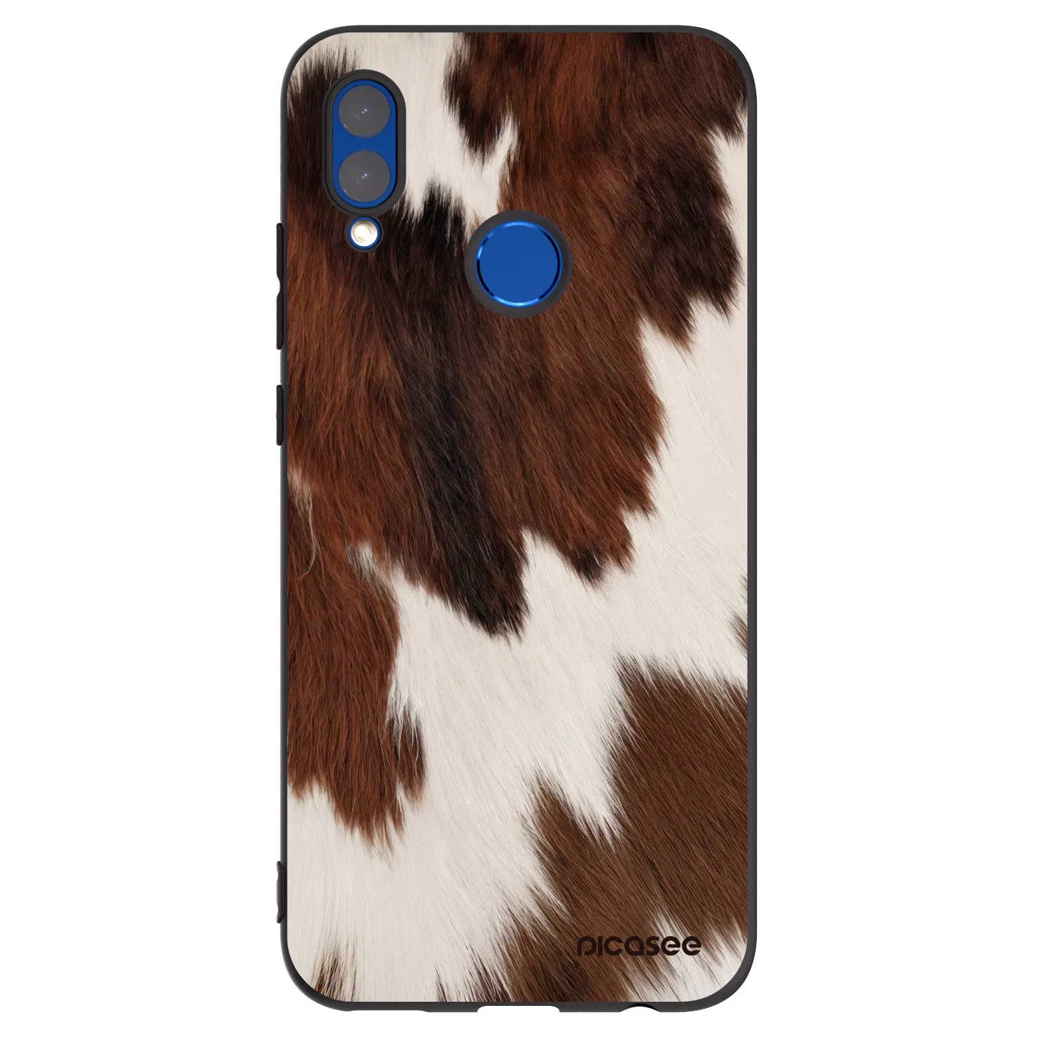 Picasee silikonski črni ovitek za Honor 10 Lite - Rustica