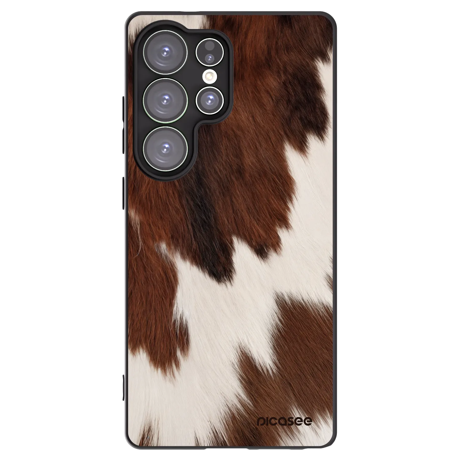 Picasee silikonski črni ovitek za Samsung Galaxy S25 Ultra 5G - Rustica