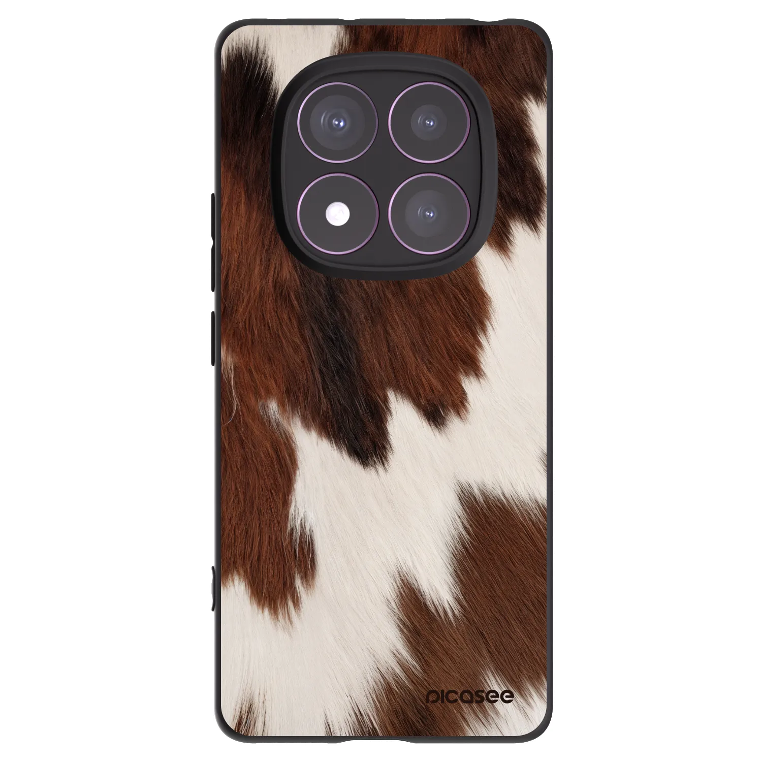 Picasee silikonski črni ovitek za Xiaomi Redmi Note 14 Pro 4G - Rustica