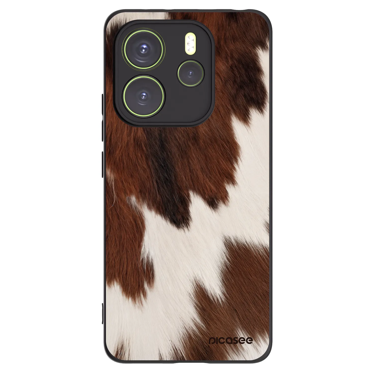 Picasee silikonski črni ovitek za Xiaomi Redmi Note 14 4G - Rustica