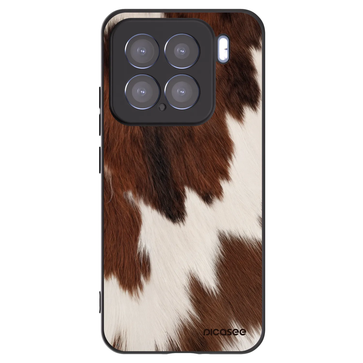 Picasee silikonski črni ovitek za Xiaomi 15 - Rustica