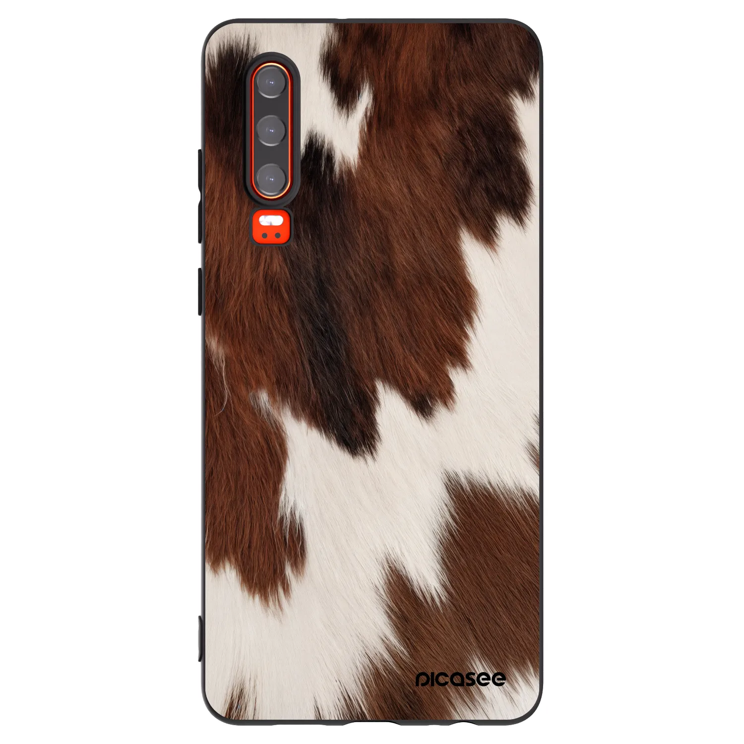 Picasee silikonski črni ovitek za Huawei P30 - Rustica