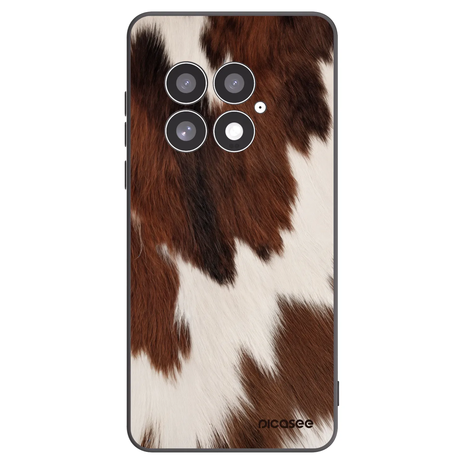 Picasee silikonski črni ovitek za OnePlus 13 5G - Rustica
