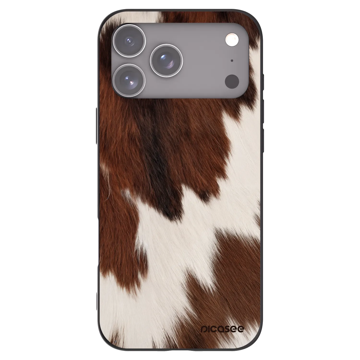 Picasee silikonski črni ovitek za Apple iPhone 17 Pro Max - Rustica