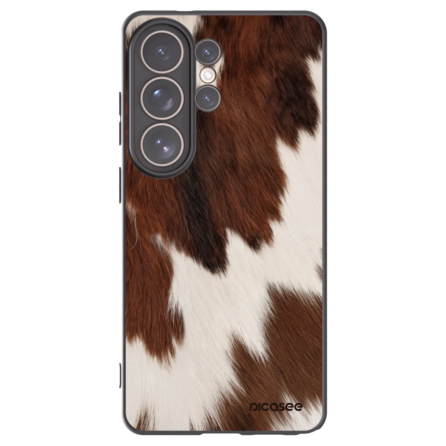 Picasee silikonski črni ovitek za Samsung Galaxy S26 Ultra - Rustica