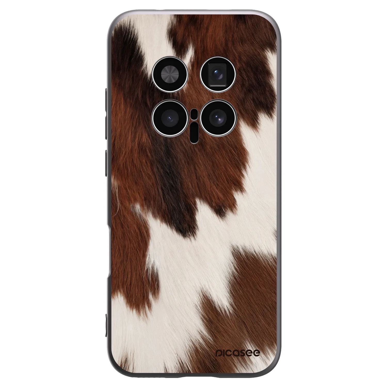 Picasee silikonski črni ovitek za Honor Magic8 Pro 5G - Rustica
