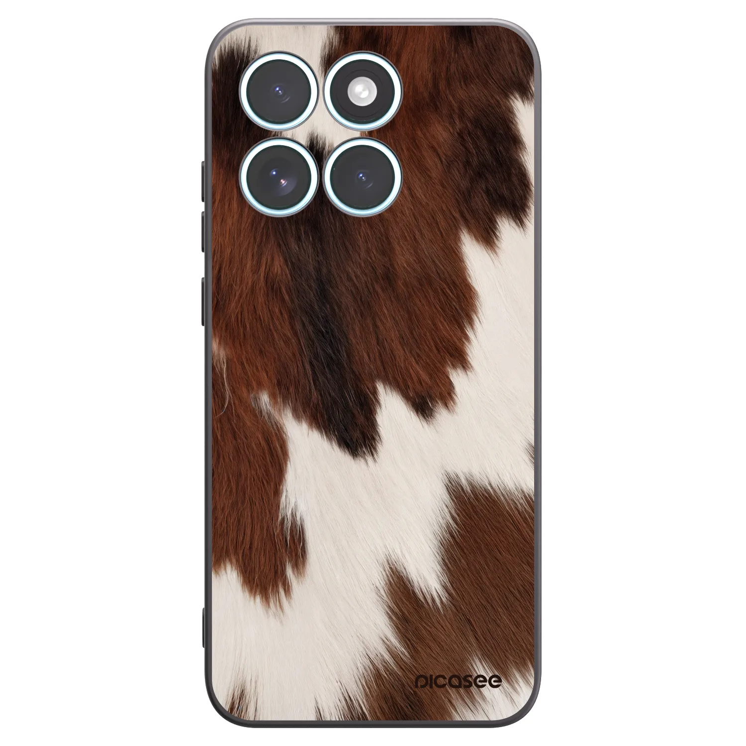 Picasee silikonski črni ovitek za Motorola Edge 70 Fusion - Rustica