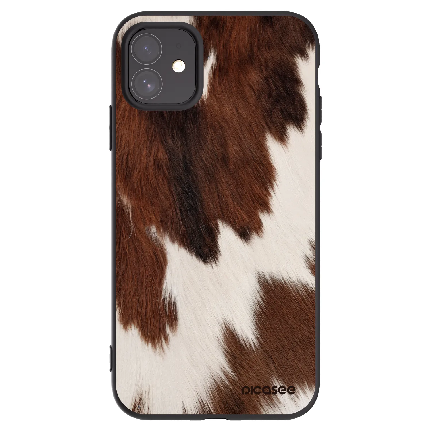 Picasee silikonski črni ovitek za Apple iPhone 11 - Rustica