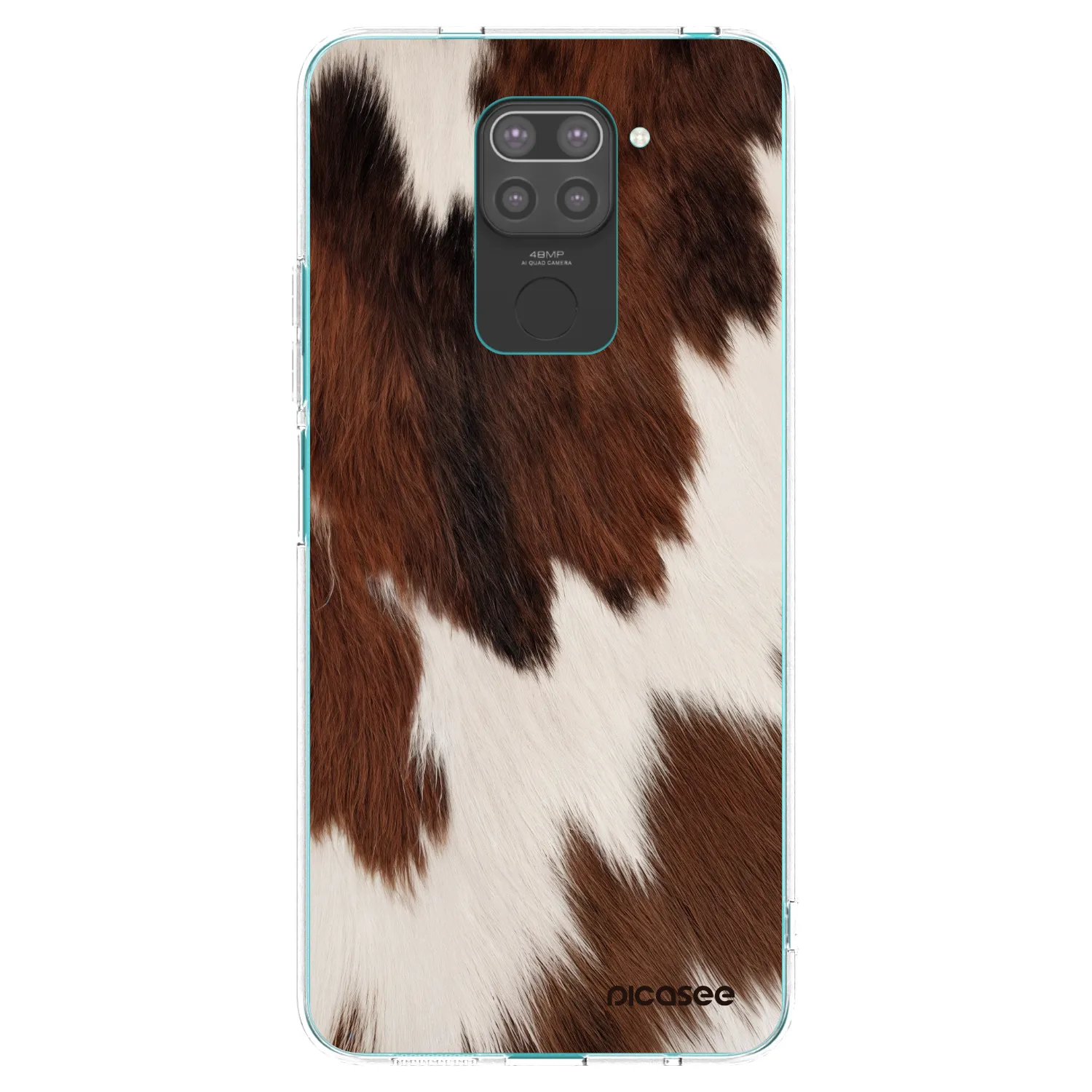 Picasee silikonski črni ovitek za Xiaomi Redmi Note 9 - Rustica