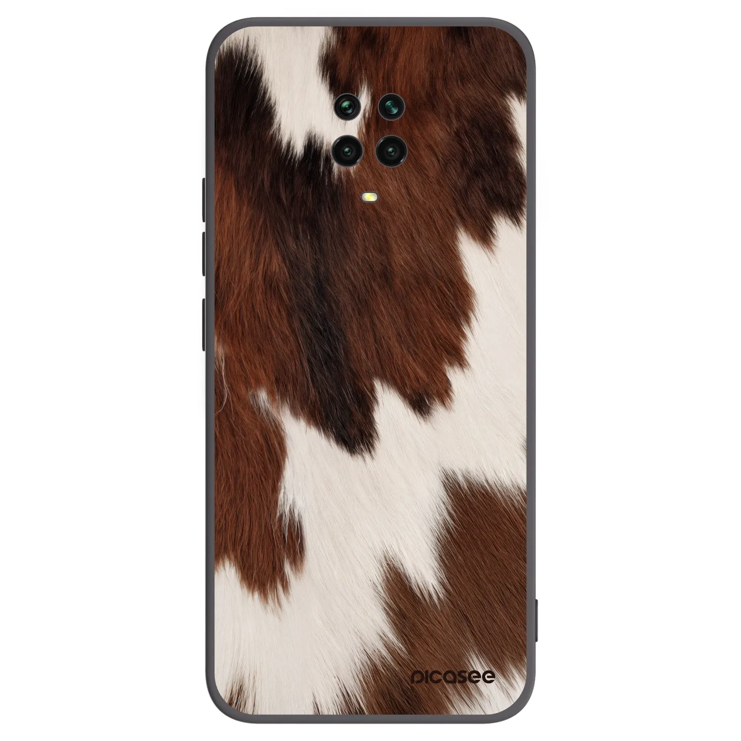 Picasee silikonski črni ovitek za Xiaomi Redmi Note 9S - Rustica
