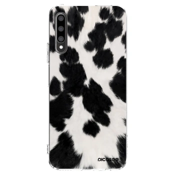 Picasee silikonski prozorni ovitek za Honor 9X Pro - Black Moo