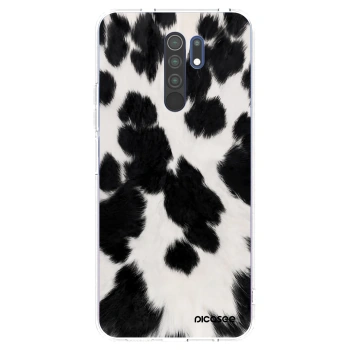 Picasee silikonski prozorni ovitek za Xiaomi Redmi 9 - Black Moo