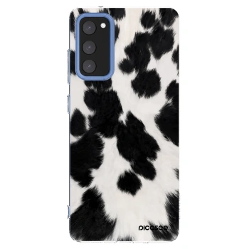 Picasee silikonski prozorni ovitek za Samsung Galaxy S20 FE - Black Moo