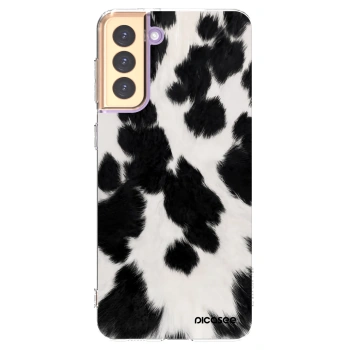 Picasee silikonski prozorni ovitek za Samsung Galaxy S21+ 5G G996F - Black Moo