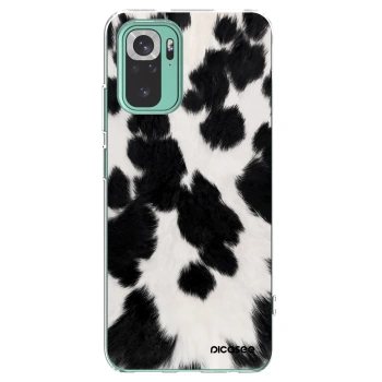 Picasee silikonski prozorni ovitek za Xiaomi Redmi Note 10 Pro - Black Moo