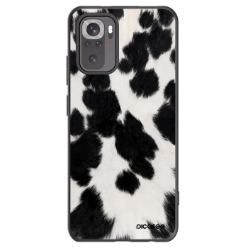 Picasee silikonski črni ovitek za Xiaomi Redmi Note 10S - Black Moo
